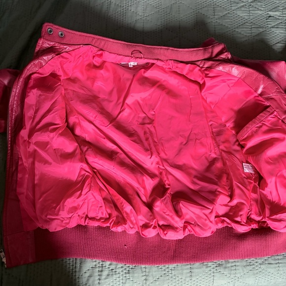 Americana Leather Vintage Red Leather Jacket - Picture 5 of 10